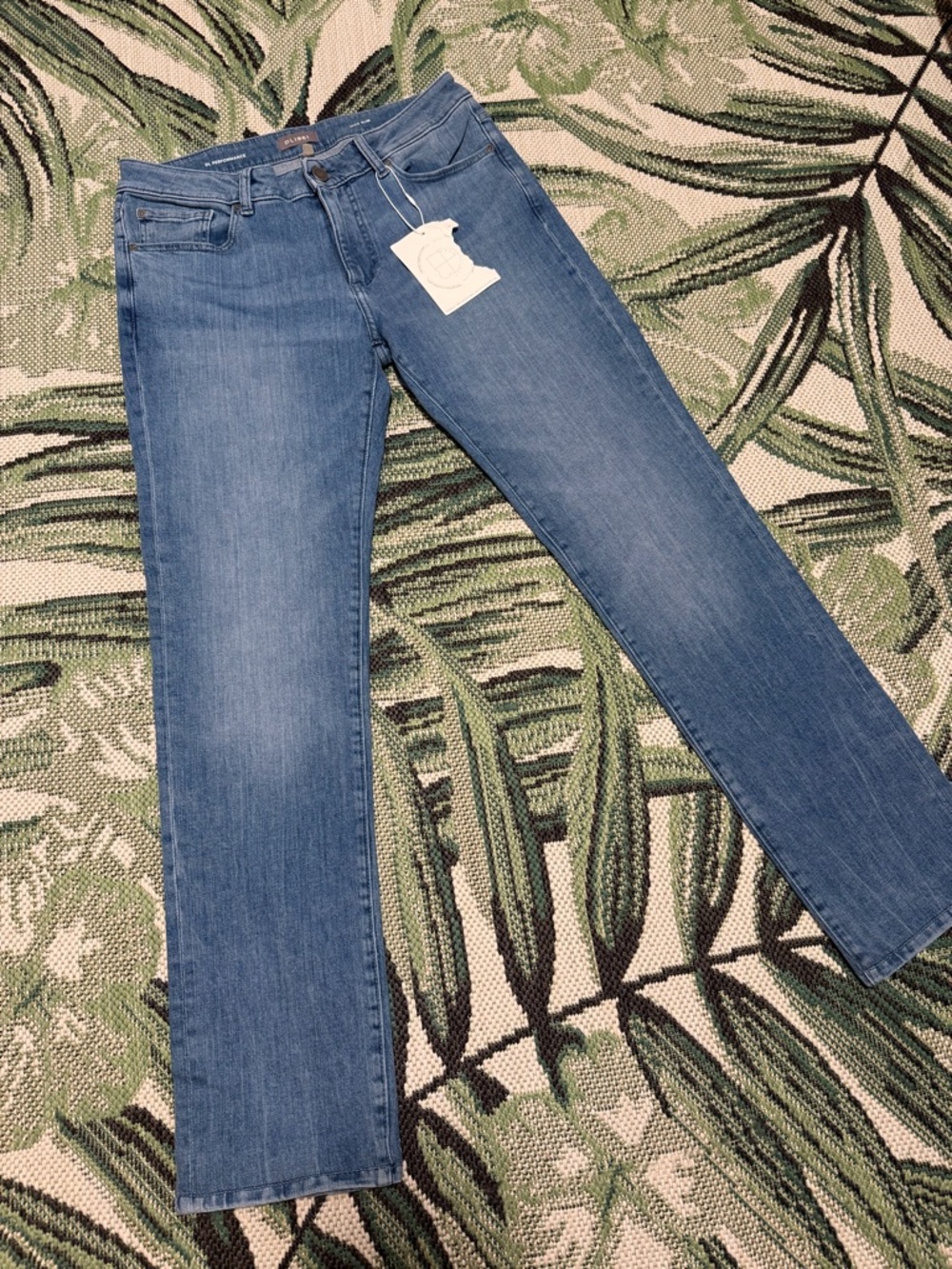 DL1961 Nick Slim Jeans Aged Mid (Mid Indigo) Men’s Size 32x32 NEW